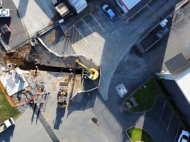 Innovation Park - Wastewater and Water Main Upgrade